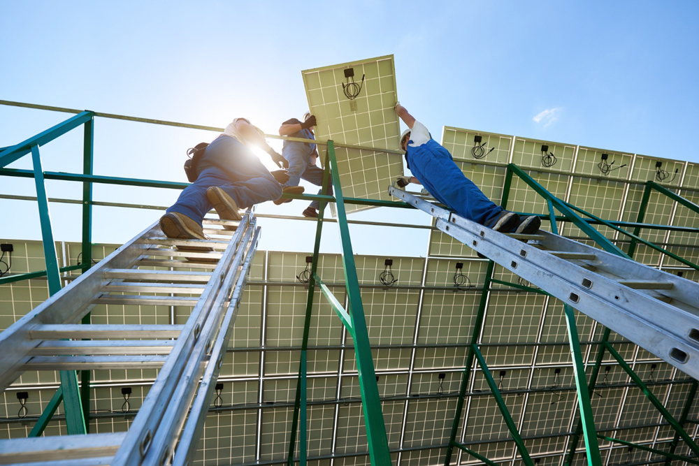 Sie sind Dachdecker